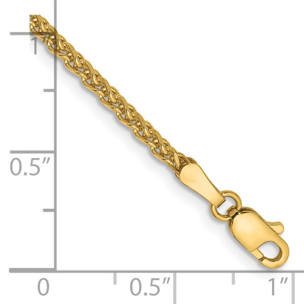 14k 2.1mm D/C Spiga Chain - Image 2