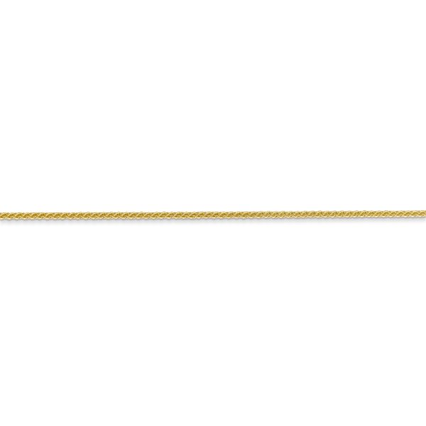 14k 1.05mm Spiga with Lobster Clasp Chain - Image 2