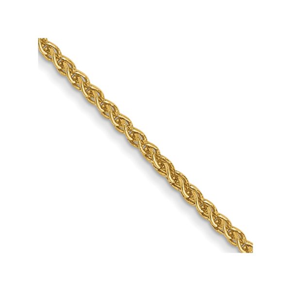 14k 1.05mm Spiga with Lobster Clasp Chain