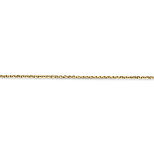 14k 1.45mm D/C Cable Chain - Image 2
