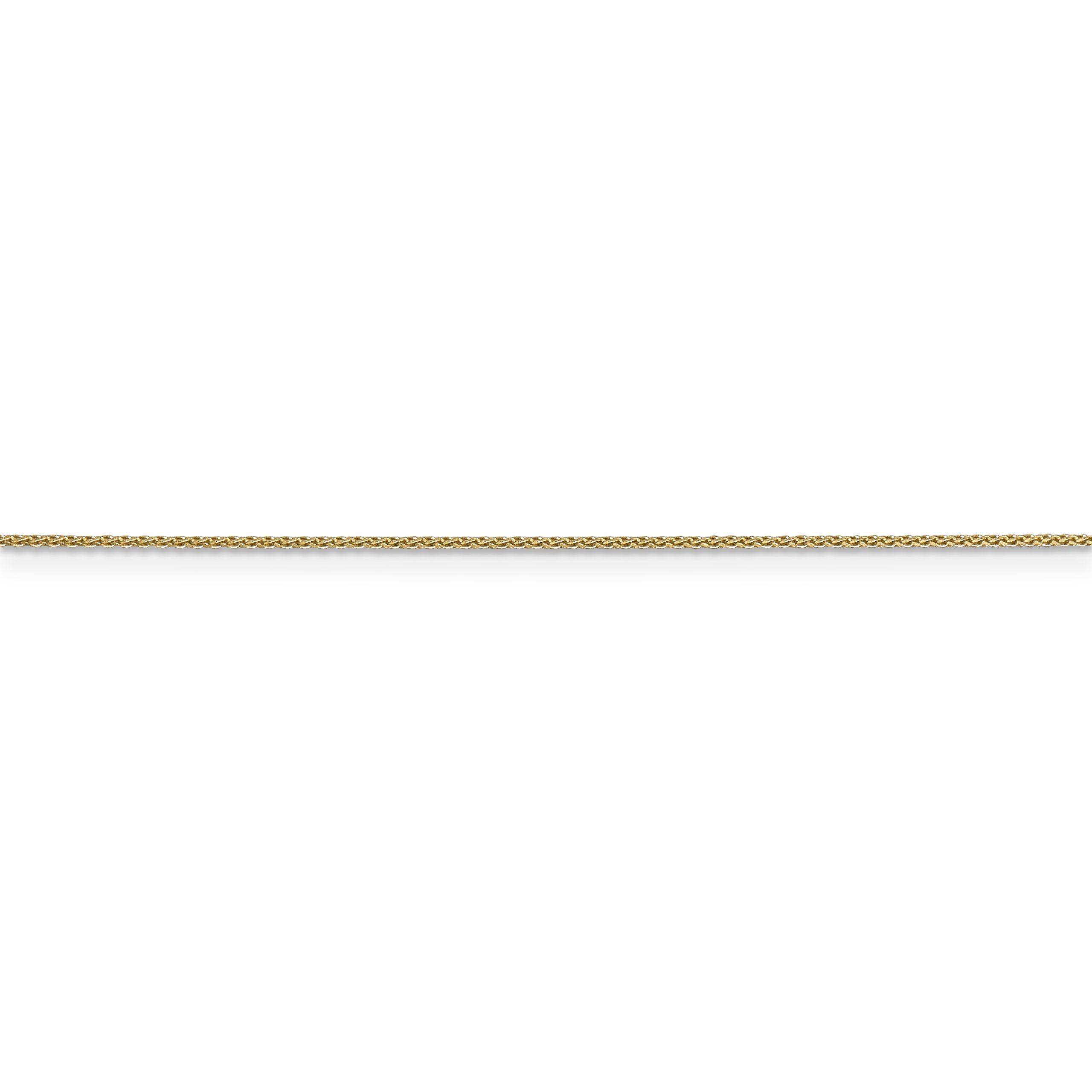 14k .85mm D/C Spiga with Lobster Clasp Chain - Image 2