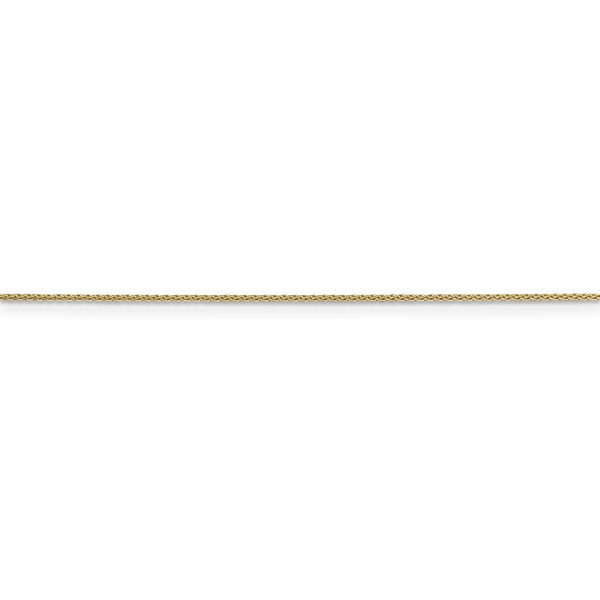 14k .85mm D/C Spiga with Lobster Clasp Chain - Image 2
