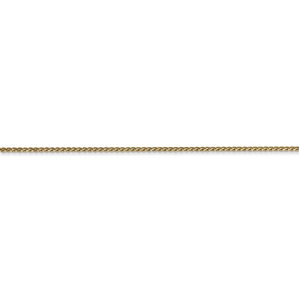14k 1.05mm D/C Spiga with Lobster Clasp Chain - Image 2