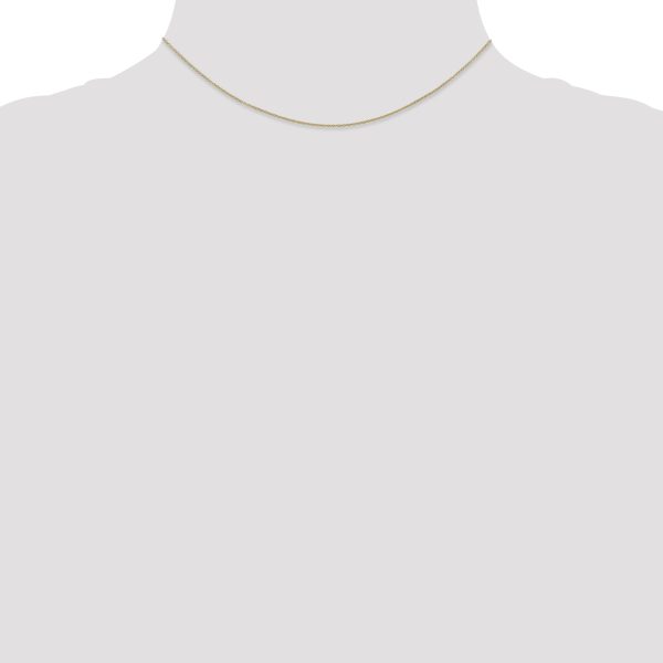 14k .9mm Cable with Spring Ring Clasp Chain - Image 2