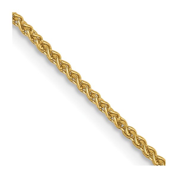 14k 1.25mm Spiga Chain