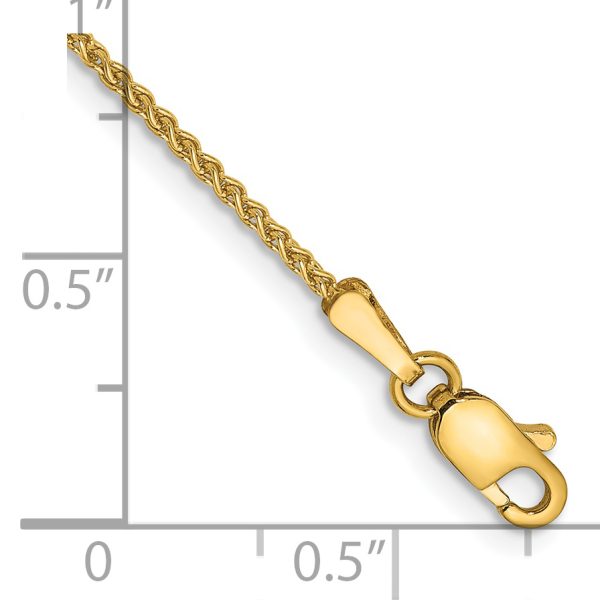 14k 1.25mm Spiga Chain - Image 2