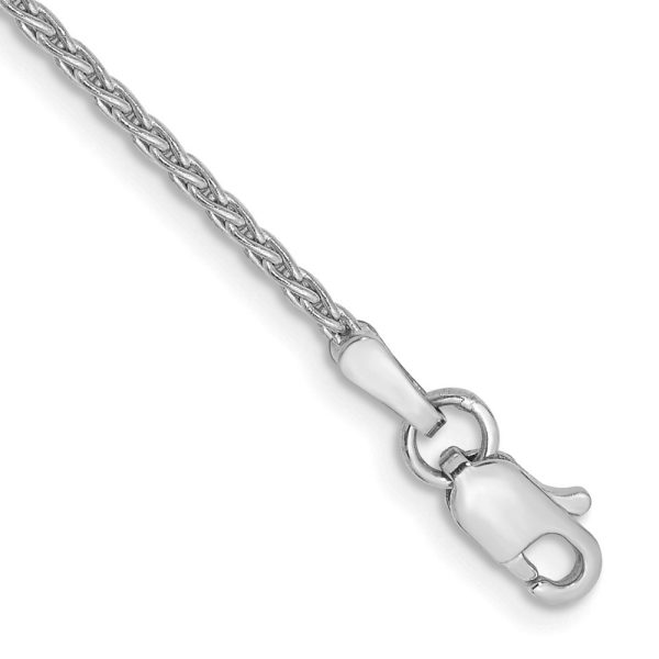 14k WG 1.5mm Parisian Wheat Chain