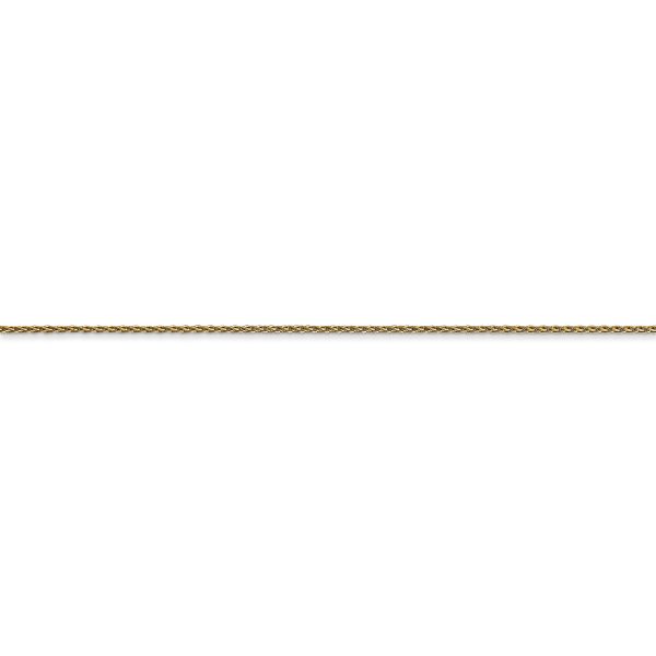 14k 1mmParisian Wheat Chain - Image 3