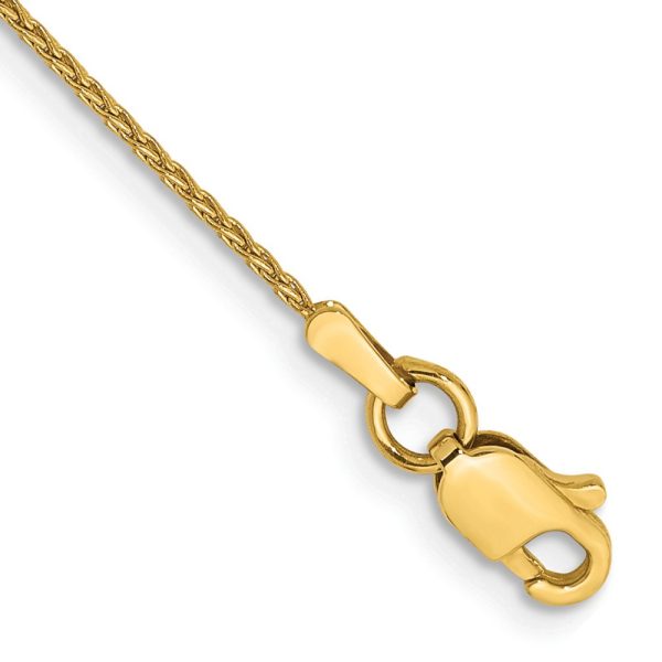 14k 1mm Parisian Wheat Chain