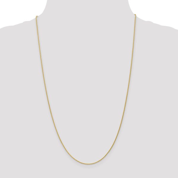 14k 1.2mm Parisian Wheat Chain - Image 2