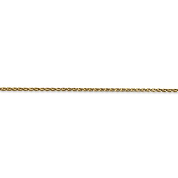 14k 1.5mm Parisian Wheat Chain - Image 3