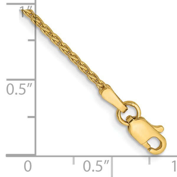 14k 1.5mm Parisian Wheat Chain - Image 2