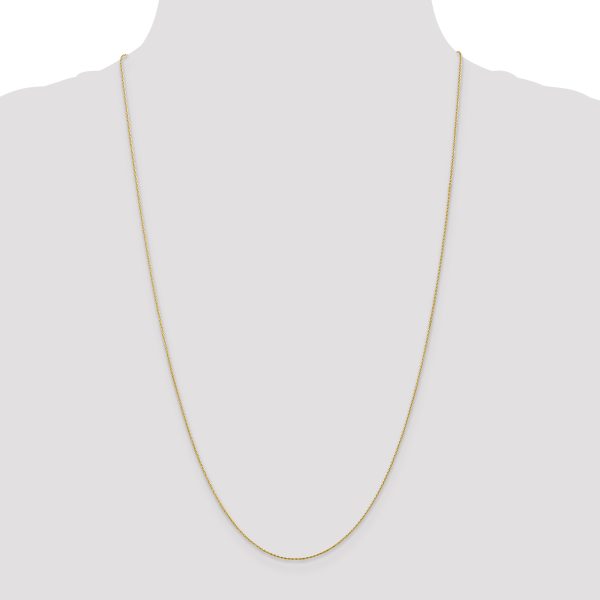 14k .8mm D/C Parisian Wheat Chain - Image 2