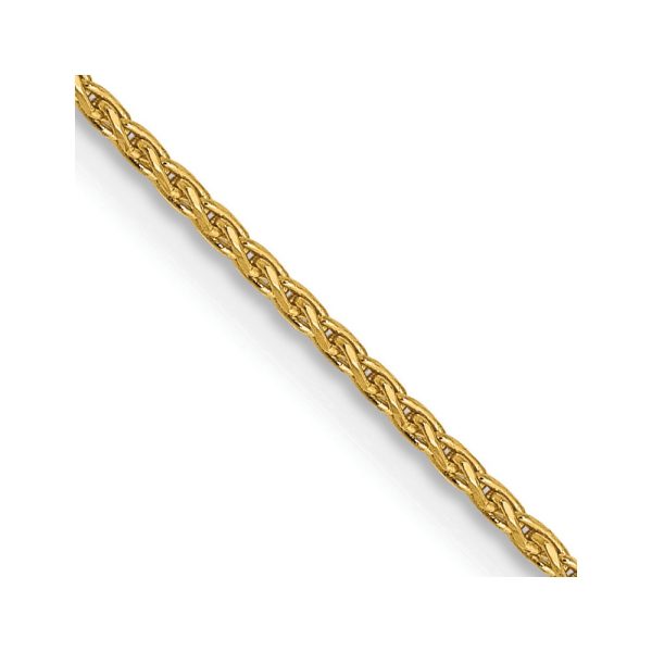 14K 1mm D/C Parisian Wheat Chain