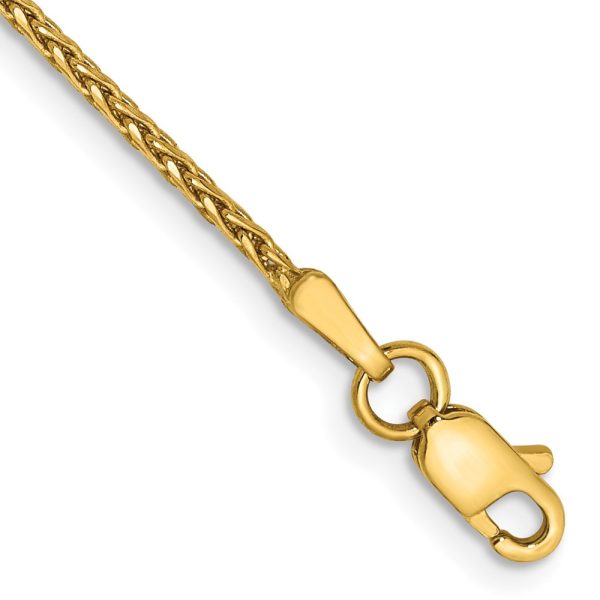 14K 1.4mm D/C Parisian Wheat Chain