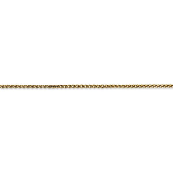 14k 1.7mm D/C Spiga Chain - Image 3