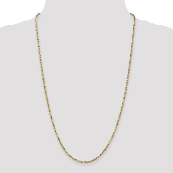 14k 2.25mm Parisian Wheat Chain - Image 2