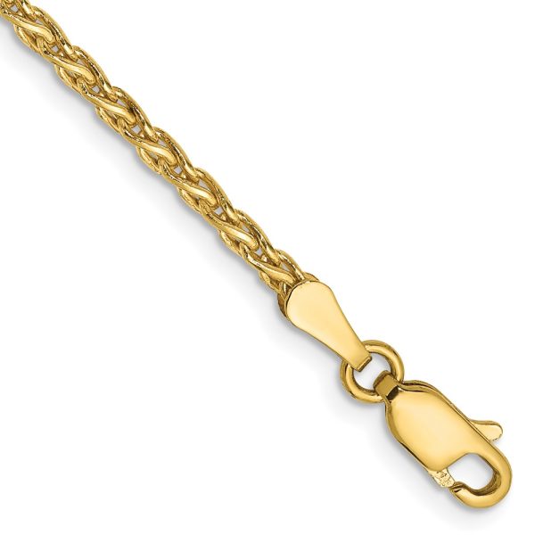 14k 2.25mm Parisian Wheat Chain