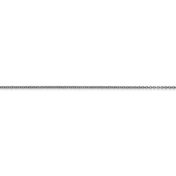 14k WG .9mm Cable with Lobster Clasp Chain - Image 2