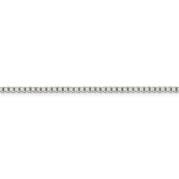 Sterling Silver 1.9mm Box Chain - Image 2