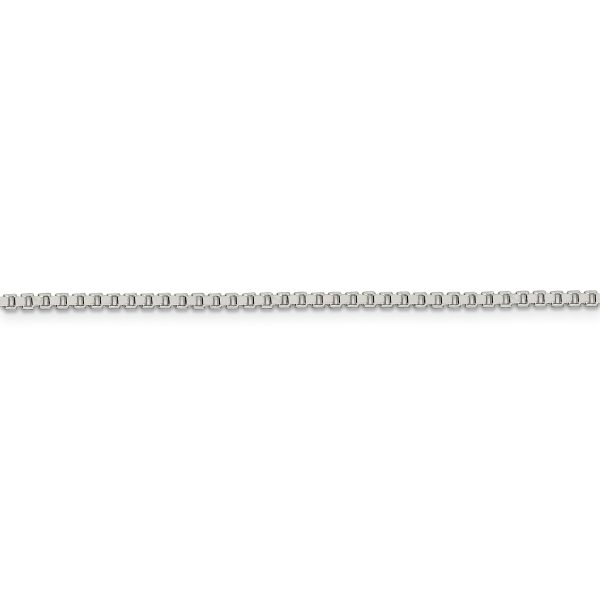 Sterling Silver 2mm Box Chain - Image 2