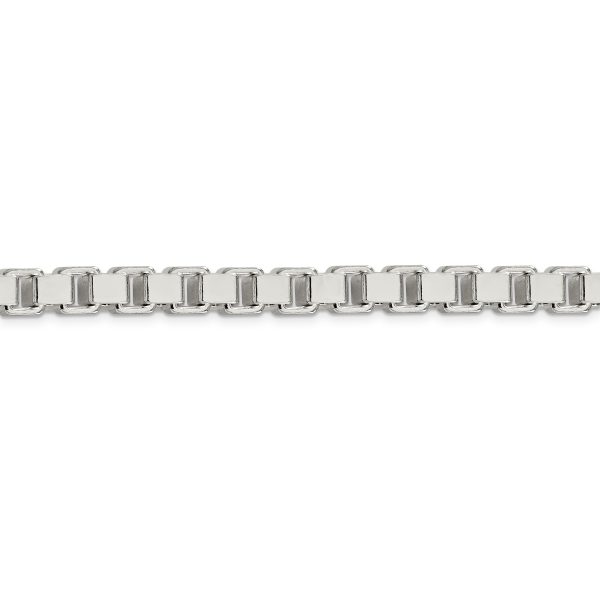 Sterling Silver 7mm Box Chain - Image 2