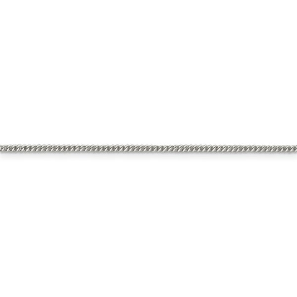 Sterling Silver 1.5mm Curb Chain - Image 2