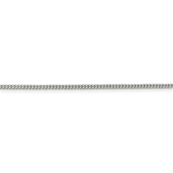 Sterling Silver 1.75mm Curb Chain - Image 2