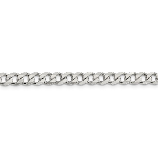 Sterling Silver 5.7mm Curb Chain - Image 2