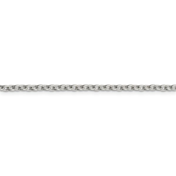 Sterling Silver 2.75mm Cable Chain - Image 2