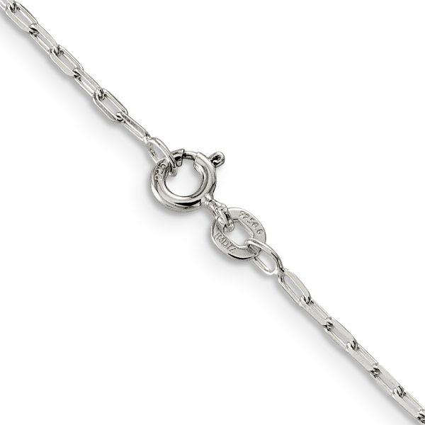 Sterling Silver 1.75mm Elongated Open Link Chain - Image 3