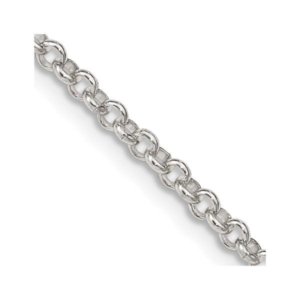 Sterling Silver 2.8mm Rolo Chain