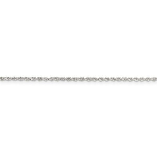 Sterling Silver 1.6mm Loose Rope Chain - Image 2