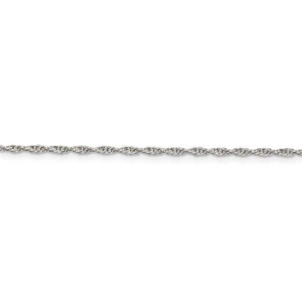 Sterling Silver 1.95mm Loose Rope Chain - Image 2