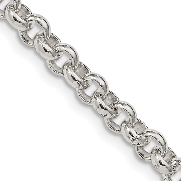 Sterling Silver 5mm Rolo Chain