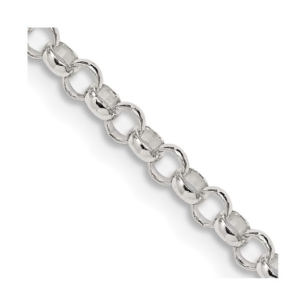 Sterling Silver 3.5mm Rolo Chain