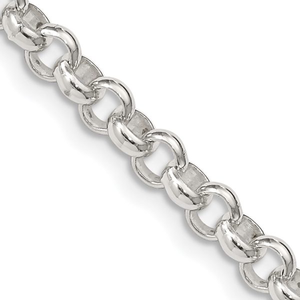 Sterling Silver 4.6mm Rolo Chain