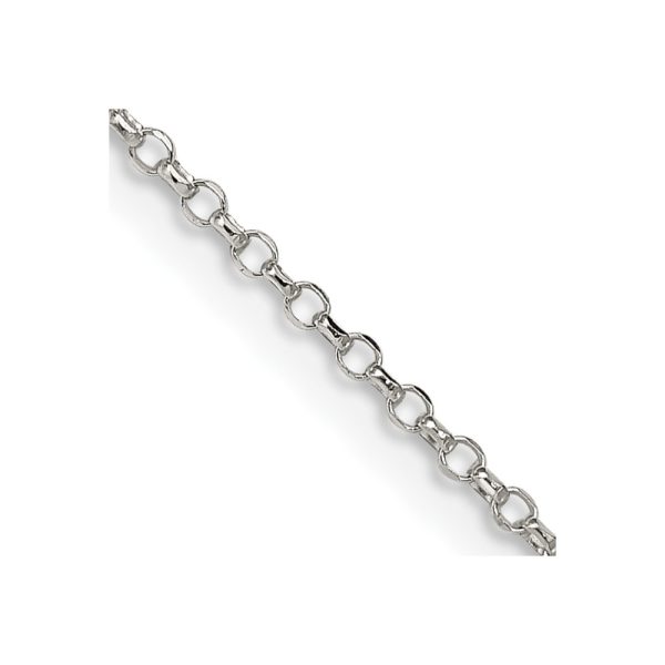 Sterling Silver 1.5mm Diamond-cut Cable Chain