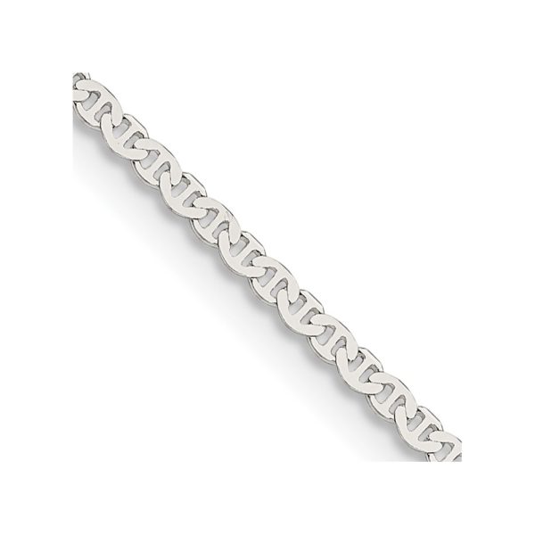 Sterling Silver 1.85mm Flat Anchor Chain