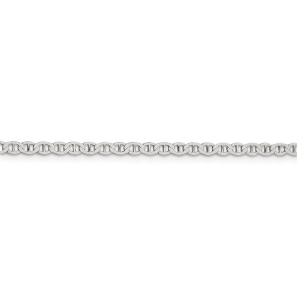 Sterling Silver 3.1mm Flat Anchor Chain - Image 2