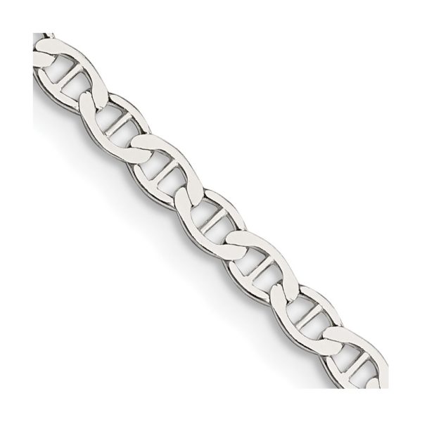 Sterling Silver 3.1mm Flat Anchor Chain