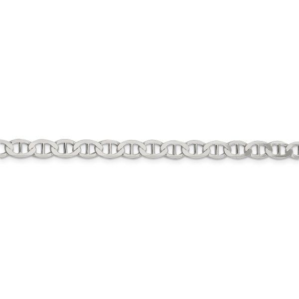 Sterling Silver 5.7mm Flat Anchor Chain - Image 2