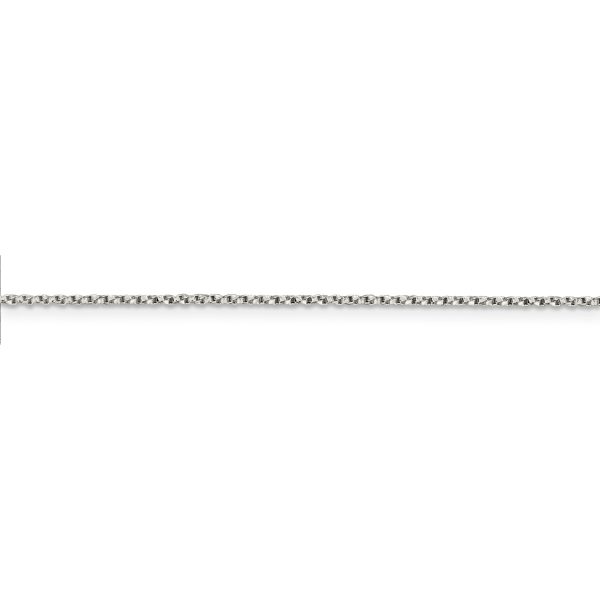 Sterling Silver 1.25mm Twisted Box Chain - Image 2