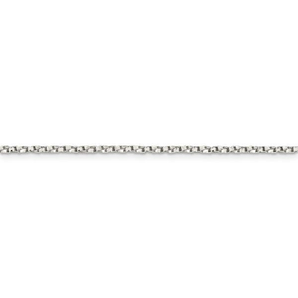 Sterling Silver 1.75mm Twisted Box Chain - Image 2