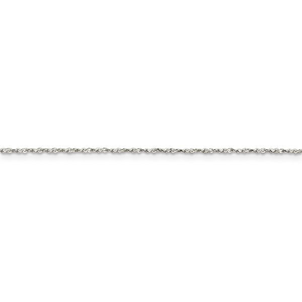 Sterling Silver 1mm Twisted Serpentine Chain - Image 2