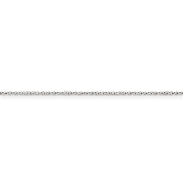 Sterling Silver 1.10mm Forzantina Cable Chain - Image 2
