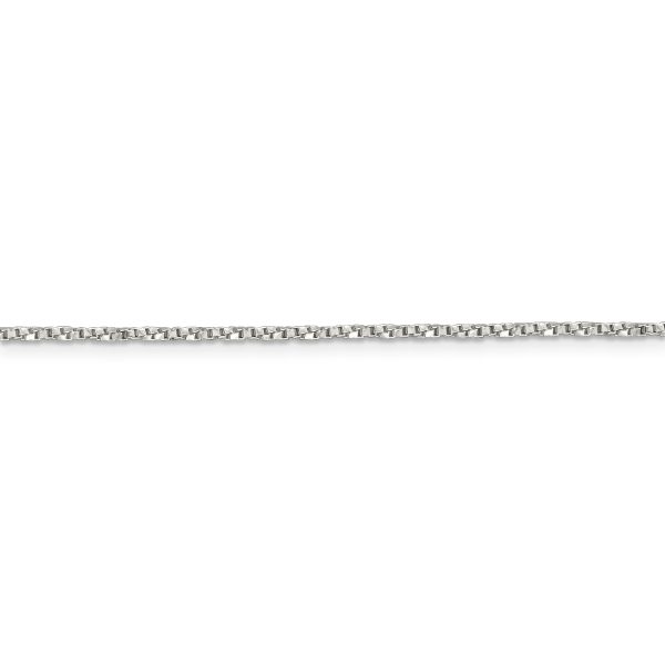 Sterling Silver 1.35mm Twisted Box Chain - Image 2