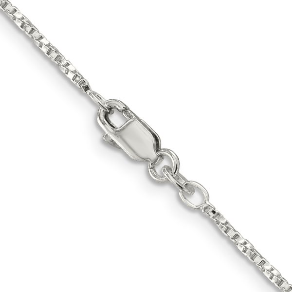 Sterling Silver 1.35mm Twisted Box Chain - Image 3