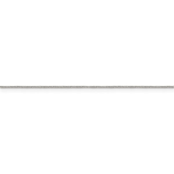 Sterling Silver .5mm Curb Chain - Image 2