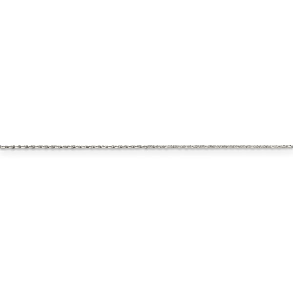 Sterling Silver 1mm 8 Sided D/C Cable Chain - Image 2